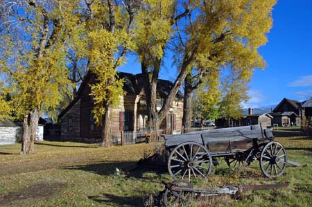 Autumn in Montana's Neveda City