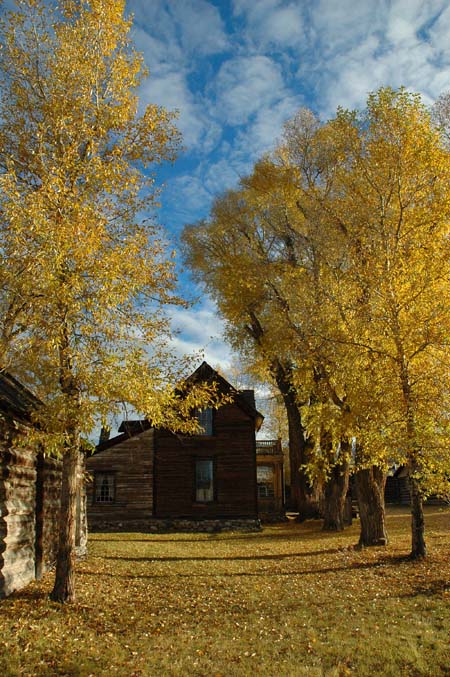 Montana's Nevada City in Autumn